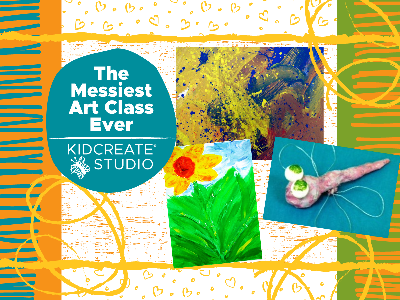 Kidcreate Studio - Fairfax Station. The Messiest Art Class Ever Weekly Class (5-12 Years)