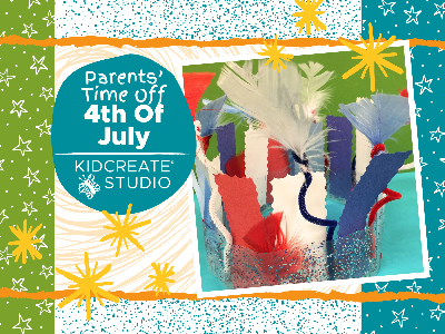 Kidcreate Studio - Ashburn. Parent's Time Off- 4th of July (4-10 Years)