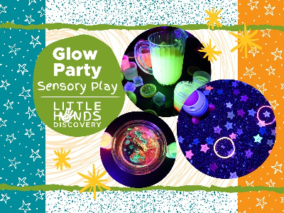 Kidcreate Studio - Eden Prairie. Glow Party Sensory Play (18 months-6 years)